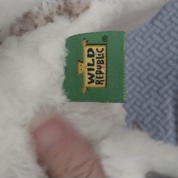 Wild Republic "Snowy Owl" Plush Stuffed Animal 12" - Picture 5 of 7